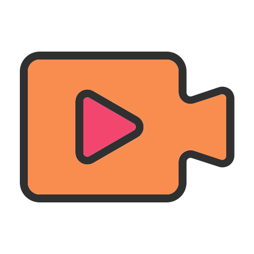 video Generic color lineal-color icon