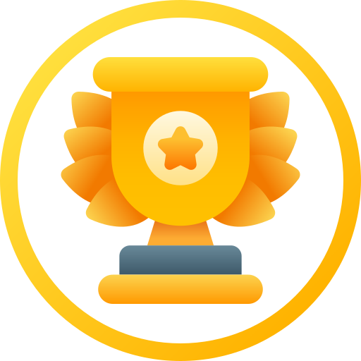 Trophy cup Generic gradient fill icon