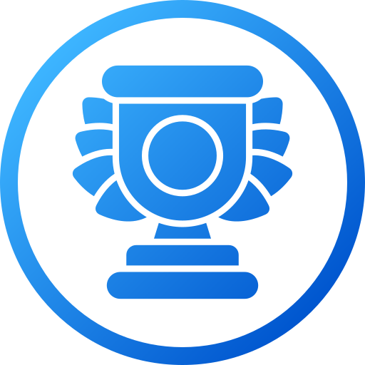 Trophy cup Generic gradient fill icon