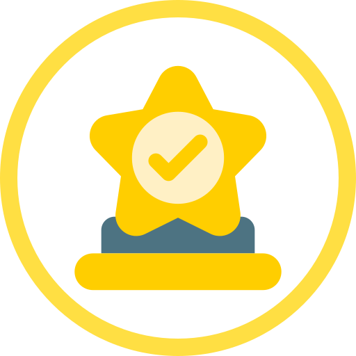 Trophy star Generic color fill icon