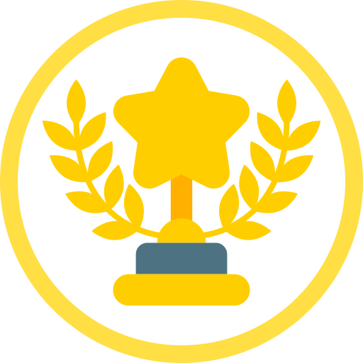 Trophy star Generic color fill icon