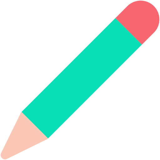 Pencil Generic color fill icon