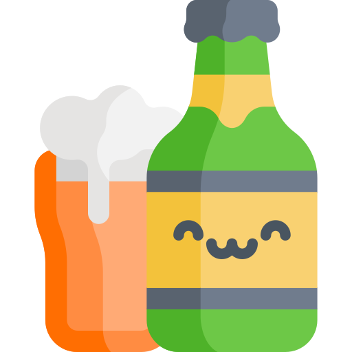 bier Kawaii Flat icon