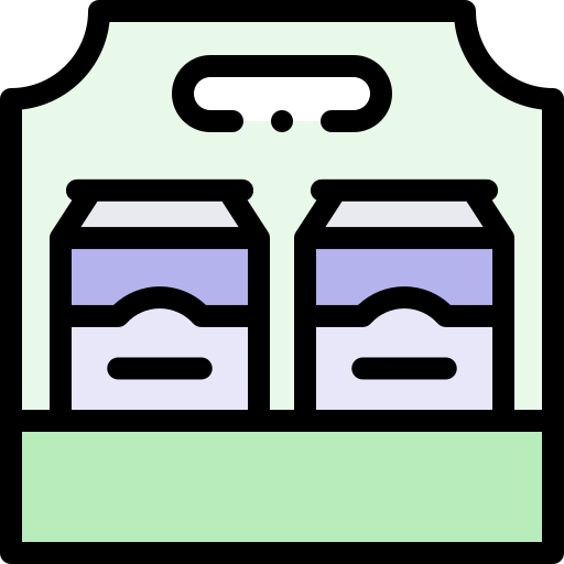 ビールパック Detailed Rounded Lineal color icon