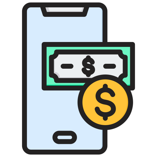 Мобильные деньги Generic color lineal-color иконка