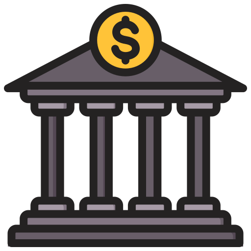銀行 Generic color lineal-color icon