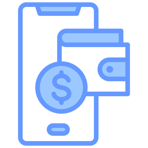 mobile geldbörse Generic color lineal-color icon