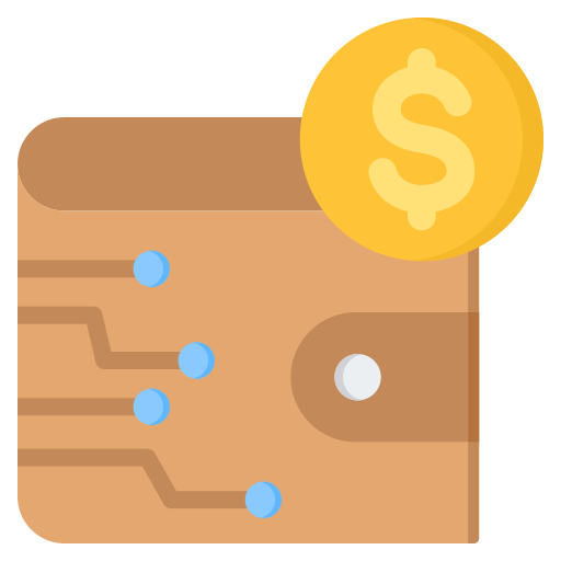 digitale geldbörse Generic color fill icon