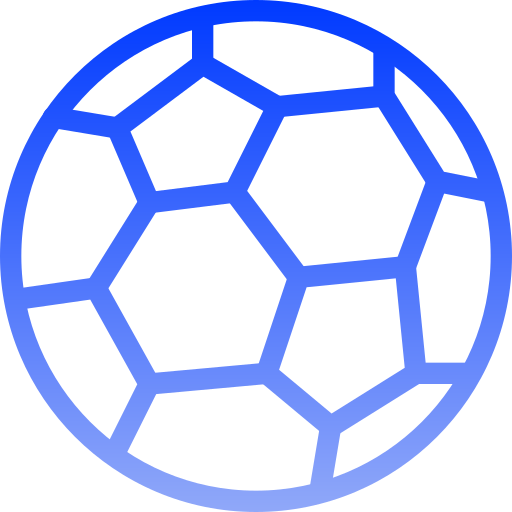 balón de fútbol Generic gradient outline icono