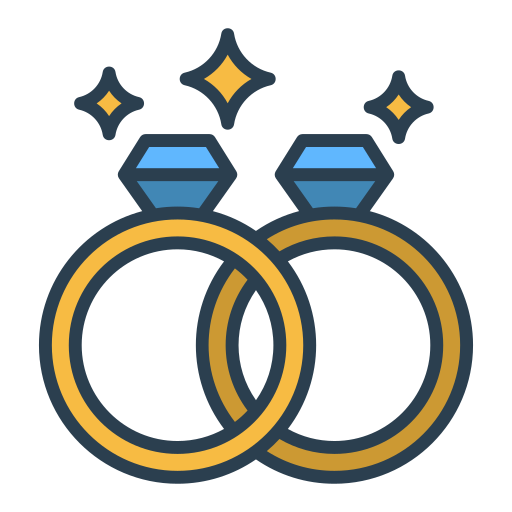 anillos Generic color lineal-color icono