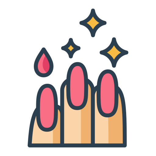 Nail artist Generic color lineal-color icon