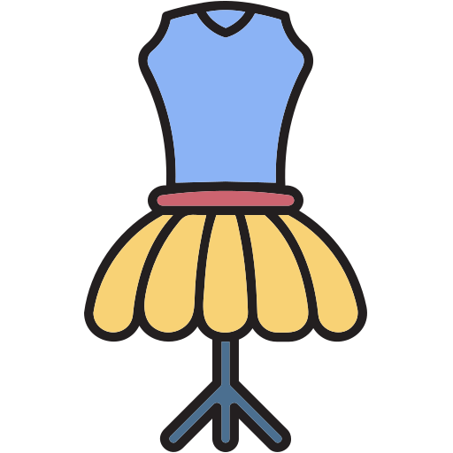 mannequin Generic color lineal-color icon