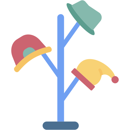 supporto per cappelli Generic color fill icona