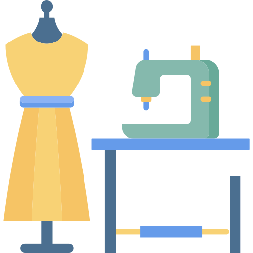 Dressmaking Generic color fill icon