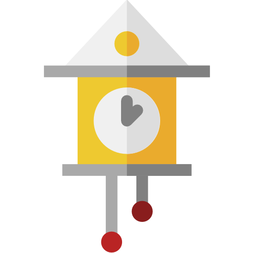 Cuckoo clock Octopocto Flat icon
