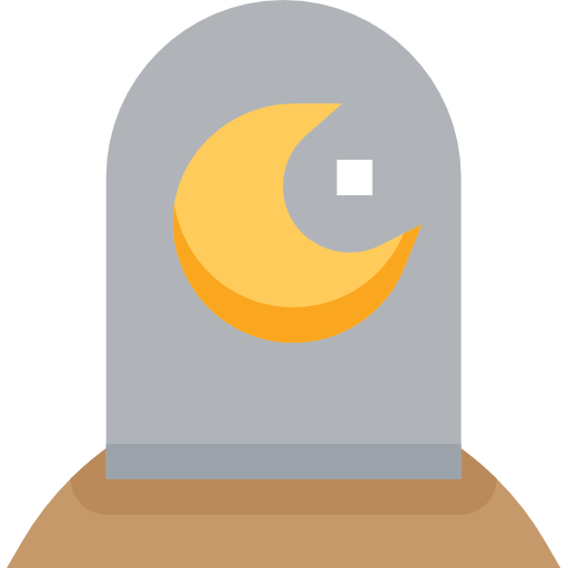 Grave Pixelmeetup Flat icon