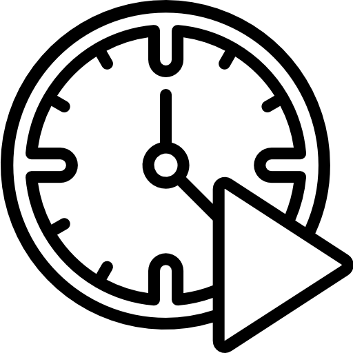 zegar Basic Miscellany Lineal ikona