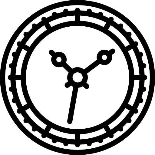 zegar Basic Miscellany Lineal ikona