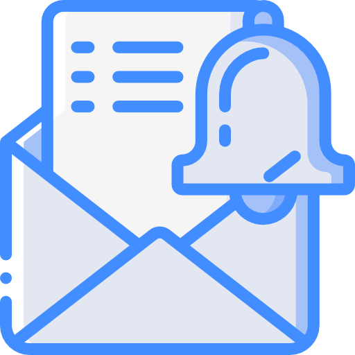 email Basic Miscellany Blue icon