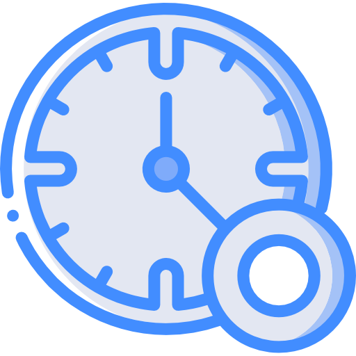 l'horloge Basic Miscellany Blue Icône