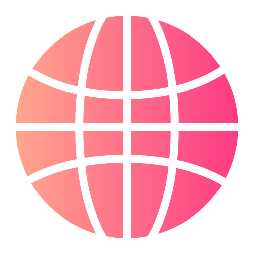 globe Generic gradient fill Icône