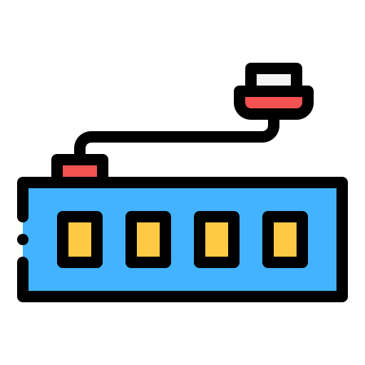 port usb Generic color lineal-color ikona