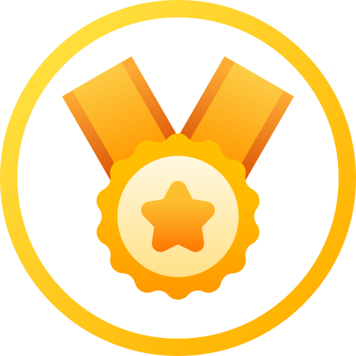 medal Generic gradient fill ikona