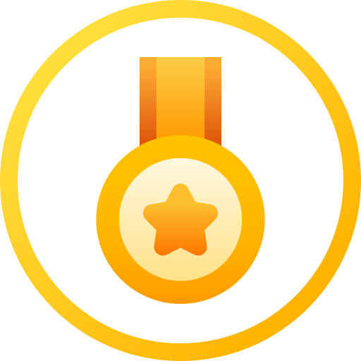medal Generic gradient fill ikona