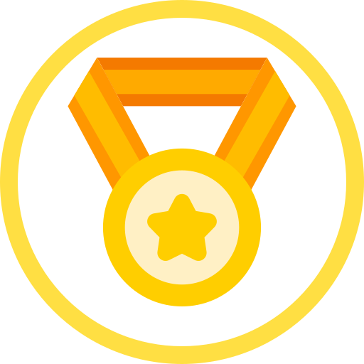 Медаль Generic color fill иконка