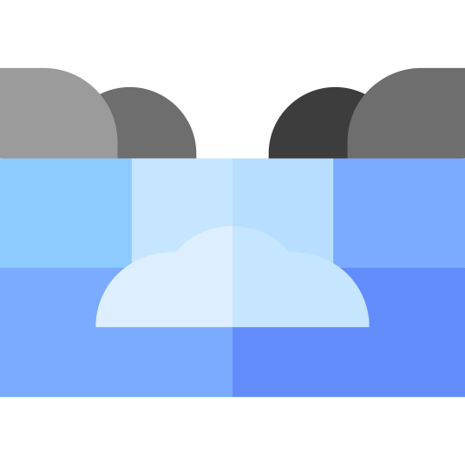 温泉 Basic Straight Flat icon