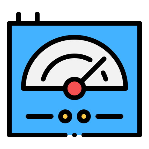 Voltmeter Generic color lineal-color icon
