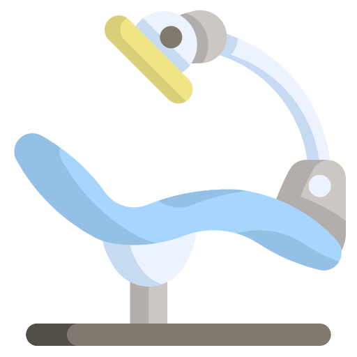 Стоматологическое кресло Generic color fill иконка