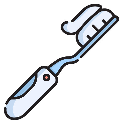 elektrische tandenborstel Generic color lineal-color icoon