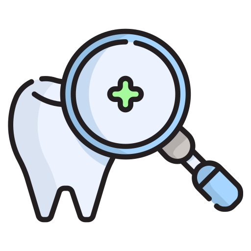 Dental checkup Generic color lineal-color icon