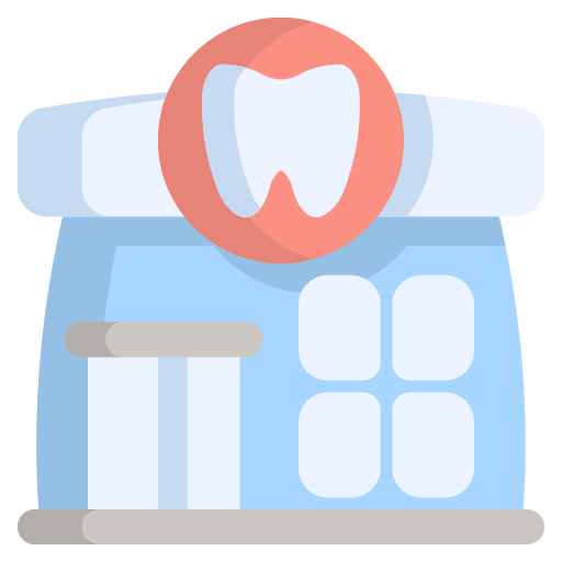 Dental clinic Generic color fill icon