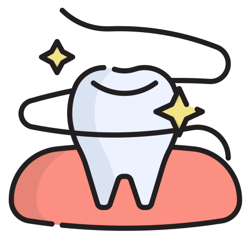 hilo dental Generic color lineal-color icono
