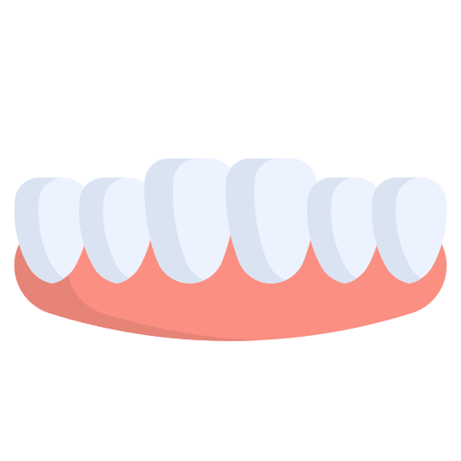 False teeth Generic color fill icon
