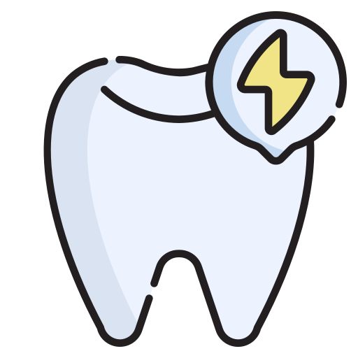 ból zęba Generic color lineal-color ikona