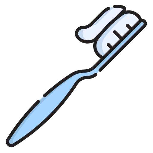 歯ブラシ Generic color lineal-color icon