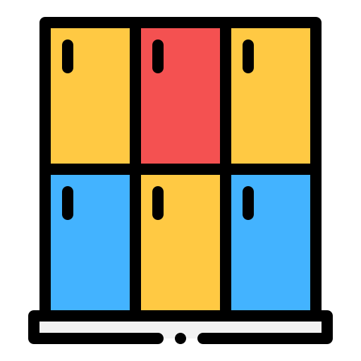 шкафчик Generic color lineal-color иконка