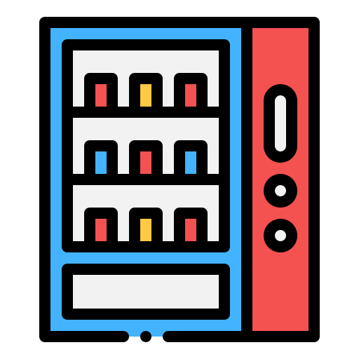 Торговый автомат Generic color lineal-color иконка