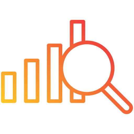 evaluación comparativa Generic gradient outline icono