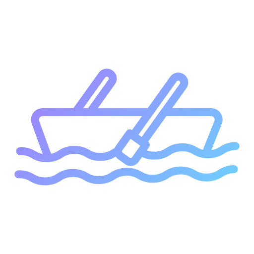 Rowing Generic gradient outline icon