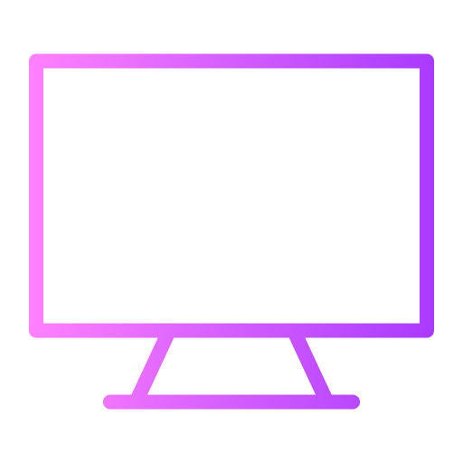 computadora Generic gradient outline icono