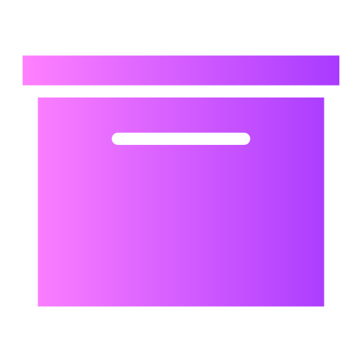 scatola Generic gradient fill icona