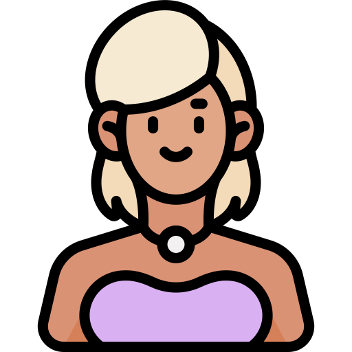 mujer de color Generic color lineal-color icono