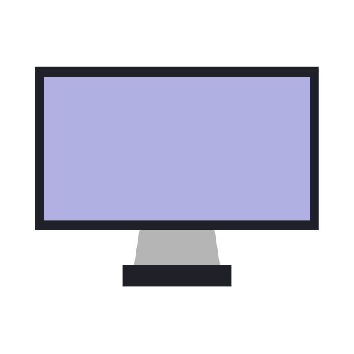 computer Generic color fill icon