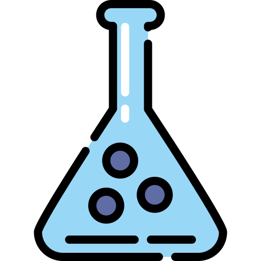 Conical flask Generic color lineal-color icon