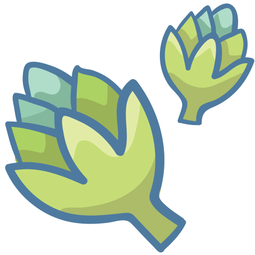 alcachofa Generic color hand-drawn icono