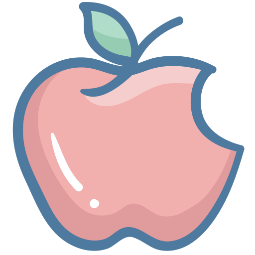 사과 Generic color hand-drawn icon